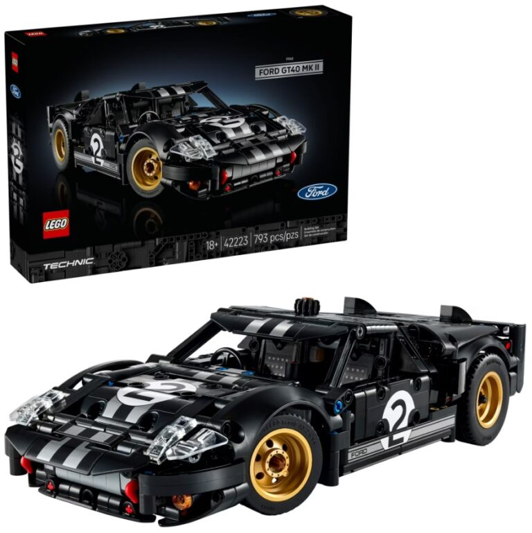 LEGO Technic 1966 Ford GT40 MKII Race Car Building Set (42223) $59.99 5 LEGO