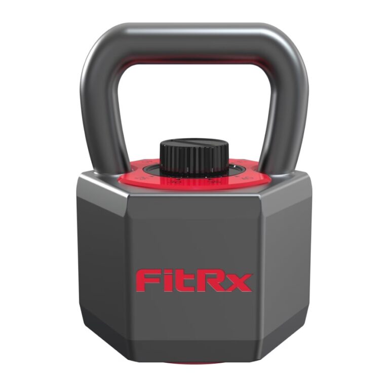 FitRx 25-40 lbs SmartStack Wide Handle Adjustable Kettlebell $89 13 FitRx
