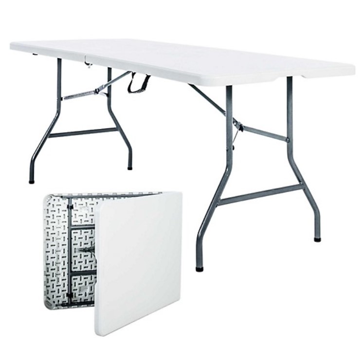 Peakform 6ft Fold In Half Outdoor Table $30 1 Peakform