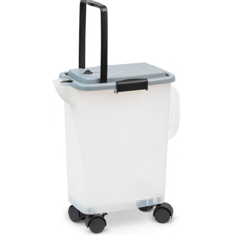 PetFusion BetterBin Portable Cat Litter Storage Bin Container with Wheels $23.27 11 PetFusion