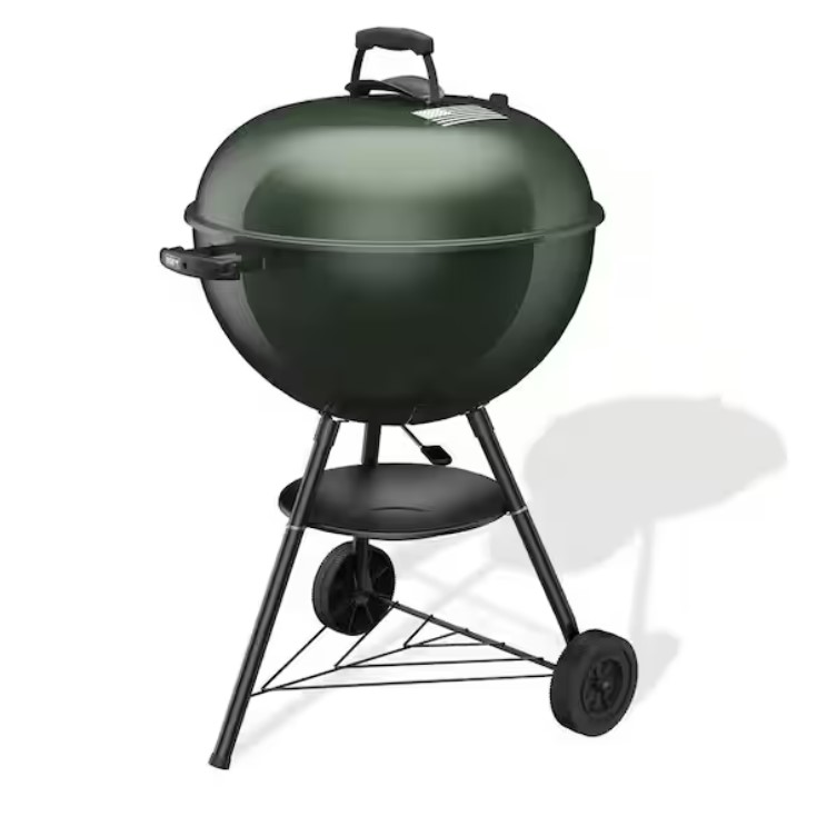 Weber 22" Original Kettle Charcoal Grill $99 18 Weber