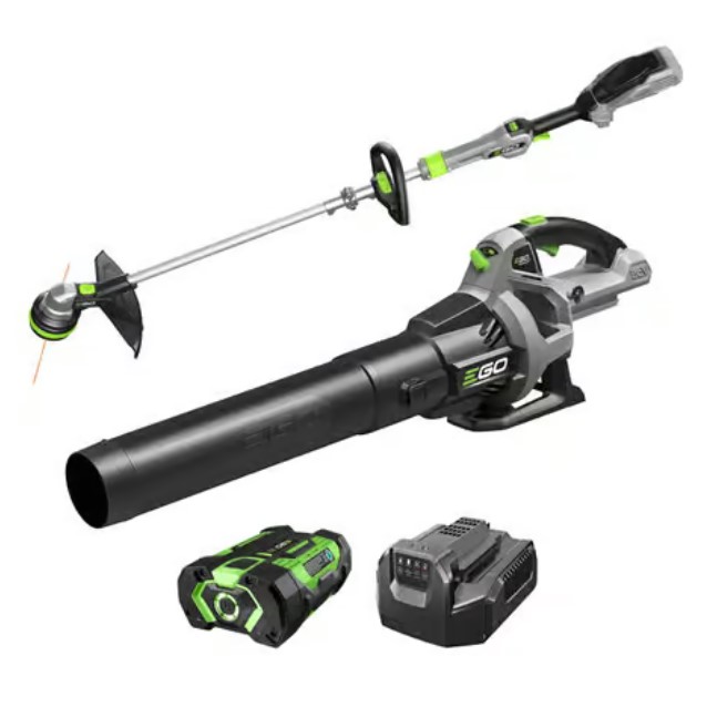EGO POWER+ ST1511LB 15V Blower/Trimmer Kit with Battery & Charger + Free 2.5Ah Battery $289 10 EGO POWER+