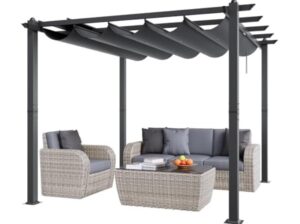 VEVOR 10'x10' Outdoor Retractable Pergola with Canopy $143.99 13 VEVOR