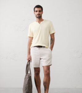 Banana Republic Men's Standard-Fit Linen-Blend Notch T-Shirt $12.48 5 Banana Republic