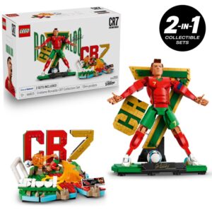 LEGO Editions Cristiano Ronaldo Collector's Set + $5 Walmart Cash $45 17 LEGO