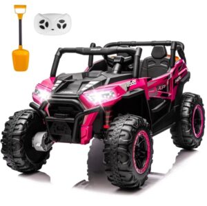 Yexmas 24V 2 Seater Kids Electric Ride on Car Truck with Remote Control $218.99 15 Yexmas