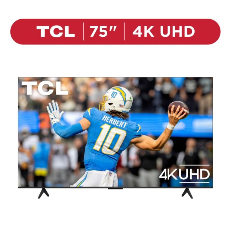 TCL 75" Class S5 75S571G 4K UHD HDR LED TV $398 15 TCL