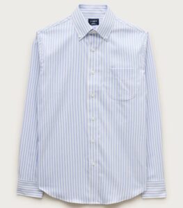 J.Crew Men's Slim Bowery Performance Stretch Oxford Shirt with Button-Down Collar $35.19 15 J.Crew