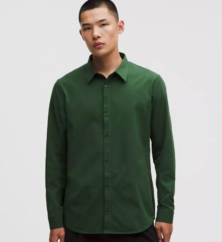 lululemon Men's Airing Easy Long-Sleeve Shirt $34 15 lululemon