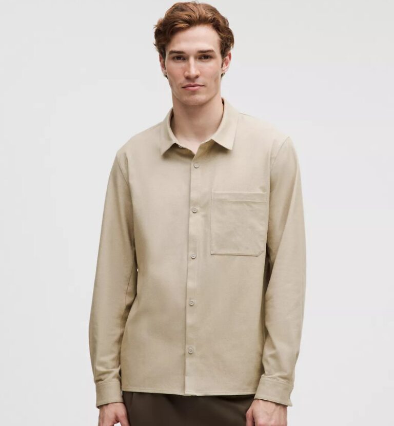 lululemon Men's Brushed Woven Overshirt $59 1 lululemon