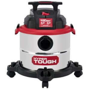 Hyper Tough 5 Gallon 4 HP Stainless Steel Wet Dry Vacuum $23.99 1 Hyper Tough