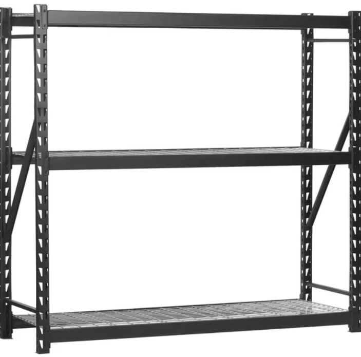 Muscle Rack 3-Tier Steel Welded Storage Rack (77"W x 24"D x 72"H) $79.60 9 Muscle Rack