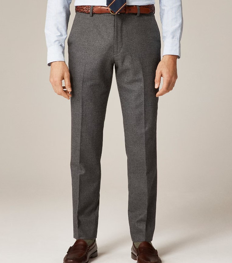 J.Crew Men's Ludlow Slim-Fit Suit Pant in English Cotton-Wool Blend $51.99 17 J.Crew
