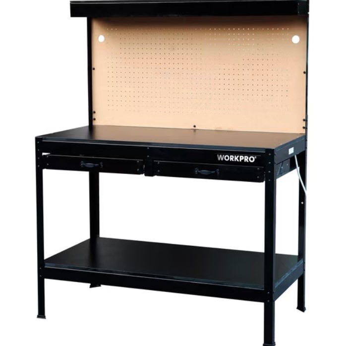 WORKPRO Multi-Purpose 48-inch Workbench with Work Light $59.60 1 WORKPRO