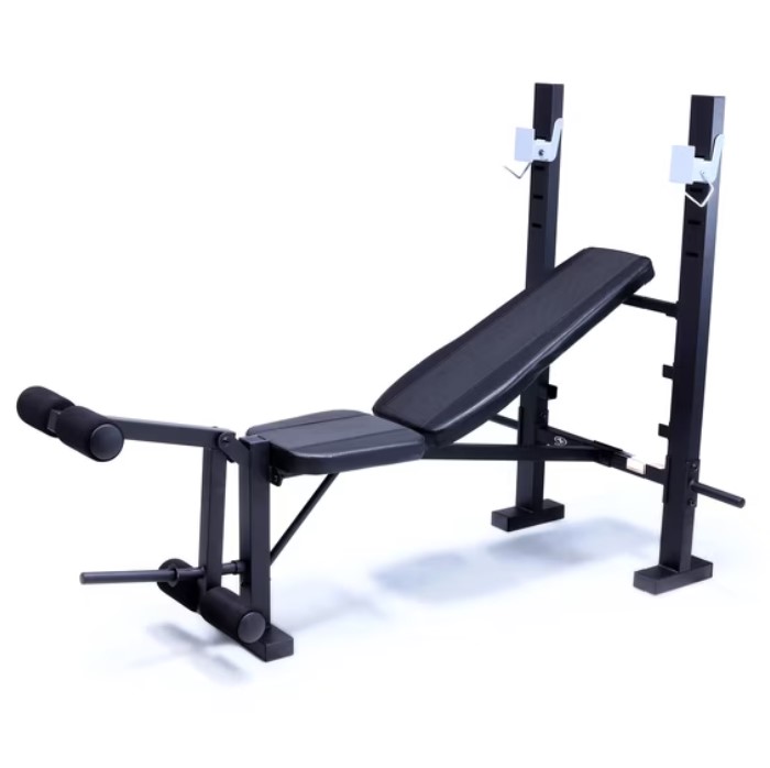 Athletic Works Standard Bench & Rack Combo with Leg Press $29 17 Athletic Works