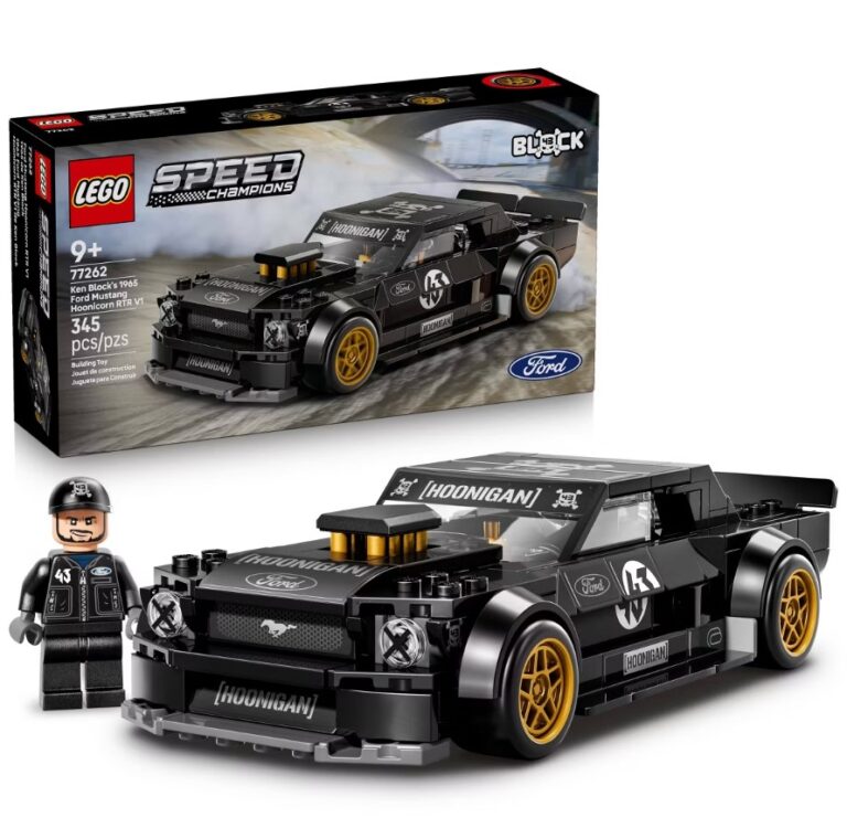 LEGO Speed Champions Ken Block's '65 Ford Mustang Hoonicorn V1 Building Set (77262) $21.99 5 LEGO