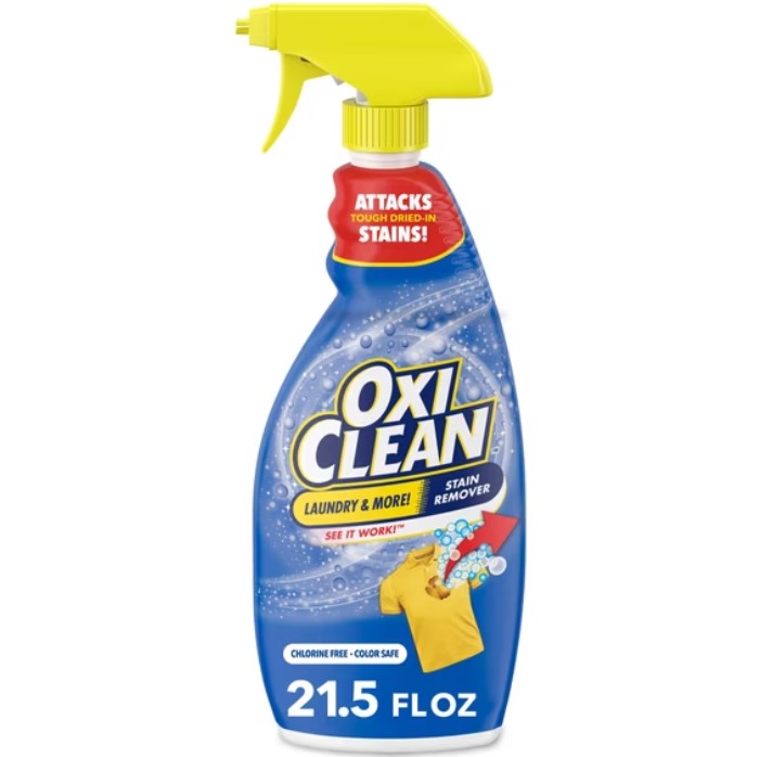 OxiClean 21.5oz Laundry Stain Remover Spray + $2 Walmart Cash $3.32 16 OxiClean