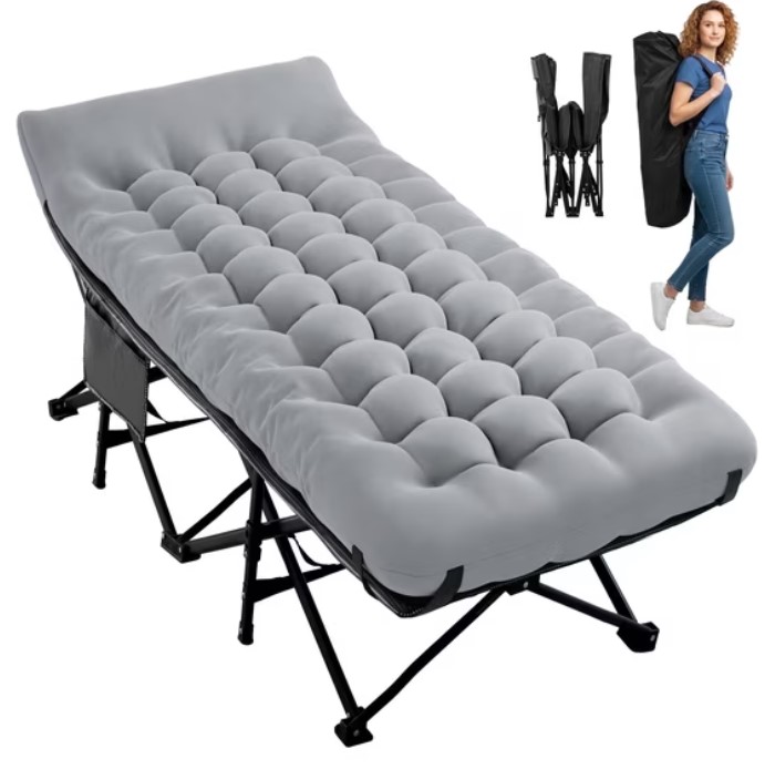 NAPWANT 75" x 28" Folding Camping Cot $49.49 21 NAPWANT