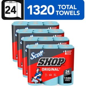 4-Pack 6-Roll Scott Original Blue Towels $12.48 1 Scott