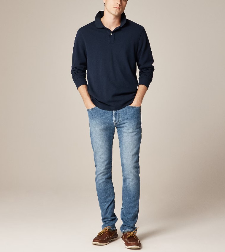 J.Crew Men's 770 Straight-Fit Stretch Jean in Medium Wash $31.99 7 J.Crew