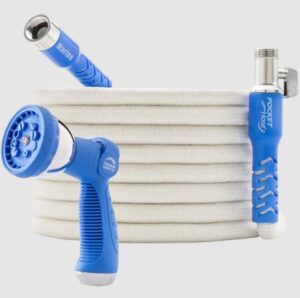 Pocket Hose 100ft Expandable Marine-Grade Garden Hose with Sprayer $29.99 7 Pocket Hose