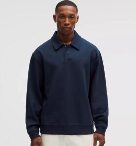 lululemon Men's Grand Standard Long-Sleeve Polo $69 1 lululemon