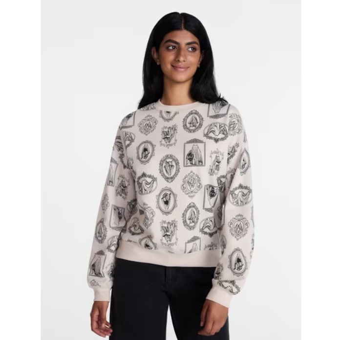 Ghost Frame Women's Halloween Graphic Crew Pullover Sweatshirt $10.98 1 Ghost Frame