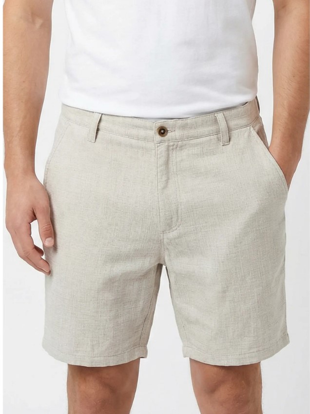 BURNSIDE Men's Cotton & Linen Blend Chino Shorts $11.23 5 BURNSIDE