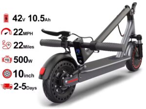 AOVOPRO 10‘’ 500W Electric Scooter $121.60 5 AOVOPRO