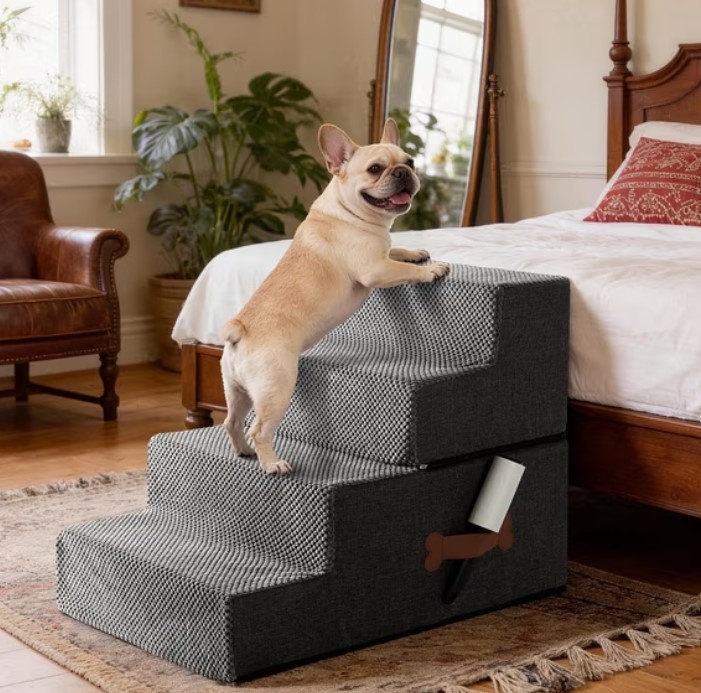 Yuwenus 18" H 4-Step 4-Step Pet Stairs $27.69 1 Yuwenus