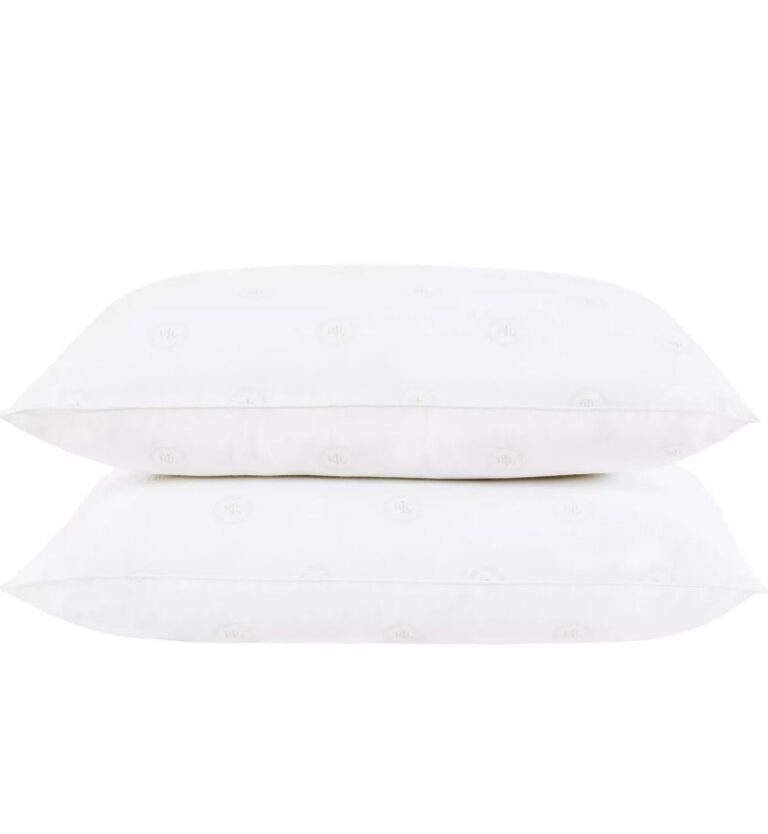 4-Pack Lauren Ralph Lauren Dalton Logo Pillows (Standard/Queen) $18.53 11 Lauren Ralph Lauren