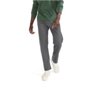 Dockers Men's Straight Fit 5-Pocket Stretch Pants $11.24 7 Dockers