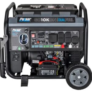 Pulsar GD10KBN 10500W Dual Fuel Home Backup Portable Inverter Generator with Wheels $819 5 Pulsar