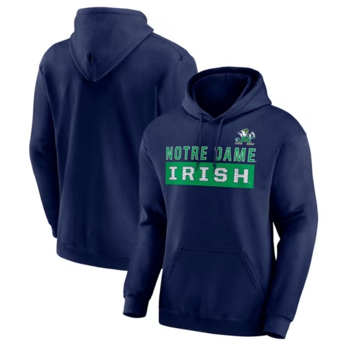 NCAA Men's Stacked Cotton Fleece Pullover Hoodie $13.75 21 NCAA