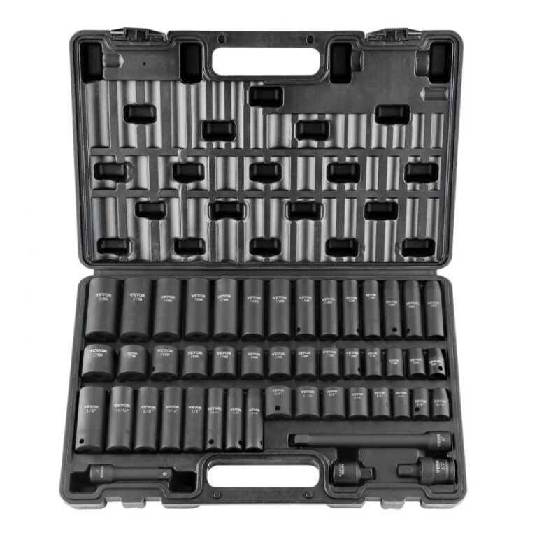 48-Piece VEVOR 3/8" Drive Impact Socket Set $29.06 9 VEVOR