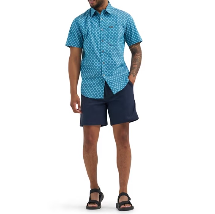 Wrangler Outdoor Men's Performance Flat Front Short $6.84 5 Wrangler