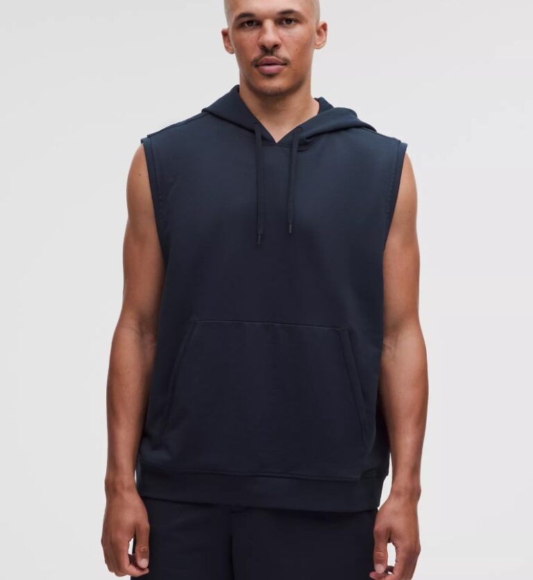 lululemon Men's Warm-Up Sleeveless Gym Hoodie $69 5 lululemon