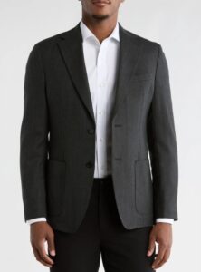 Calvin Klein Men's Herringbone Notch Lapel Sport Coat $34.99 5 Calvin Klein