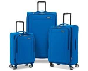 3-Piece Samsonite Saire LTE Softside Expandable Luggage Set (20″/25″/28″) $99.99 13 Samsonite