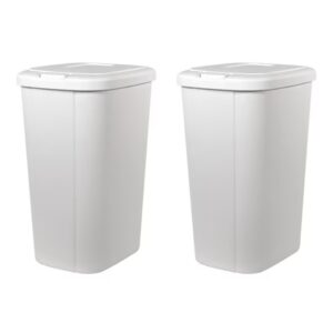2-Pack Hefty 13.3 Gallon Touch Top Kitchen Trash Can $16.96 29 Hefty