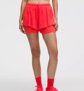 lululemon Women's Lightweight 2-in-1 Running High-Rise Short $29 9 lululemon