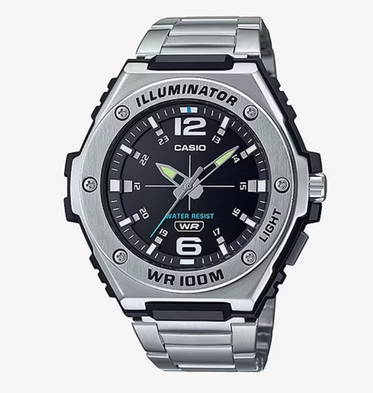 Casio Men’s Stainless Steel Bracelet Watch (MWA100HD-1AV) $38.97 5 Casio