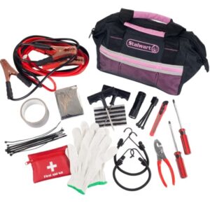 55-Piece Stalwart Emergency Roadside Kit with Travel Bag $16.18 17 Stalwart