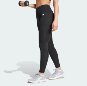 adidas Women's Optimé Essentials Stash Pocket Full-Length Leggings $10.20 15 adidas