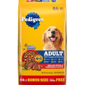 Pedigree 44lb High Protein Adult Dry Dog Food $25.97 7 Pedigree
