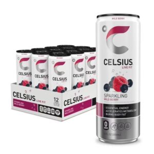 12-Pack Celsius 12oz Sparkling Energy Drink $13.97 13 Celsius