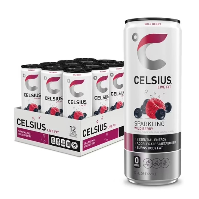 12-Pack Celsius 12oz Sparkling Energy Drink $13.97 3 Celsius