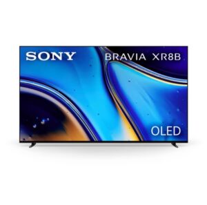 Sony 77” Class BRAVIA XR8B OLED 4K HDR Smart Google TV (K-77XR8B) $1599 9 Sony