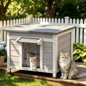 Aivituvin Outdoor Wooden Cat House $49.89 9 Aivituvin