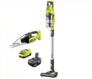 Ryobi ONE+ 18V Cordless Stick Vacuum Kit with 4Ah Battery & Charger $139 27 Ryobi ONE+